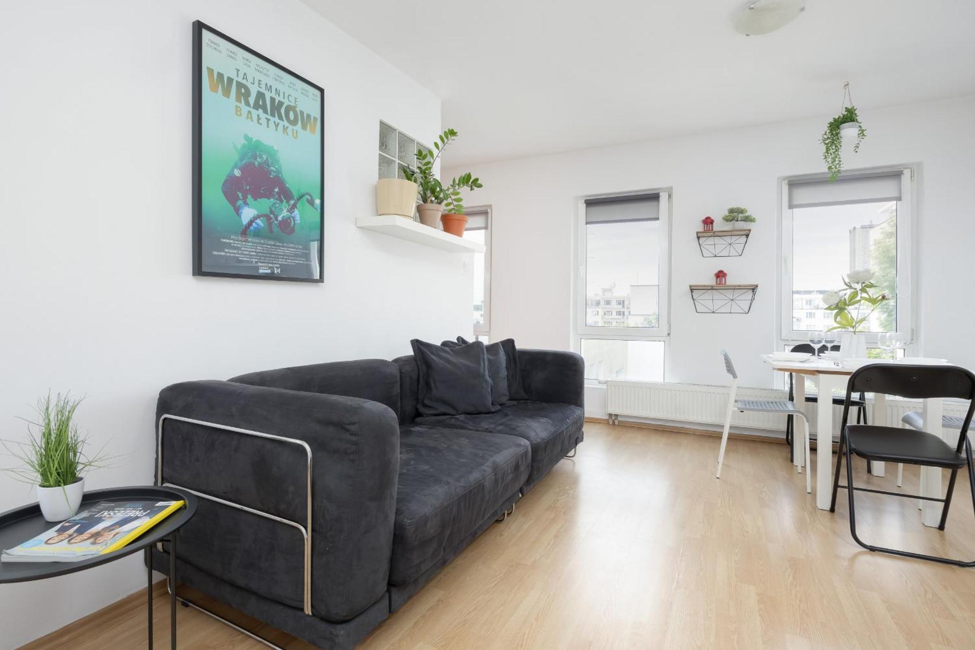 Rodzinne Studio Dla 4 Osob W Centrum Warszawy By Noclegi Renters Warsaw Exterior photo